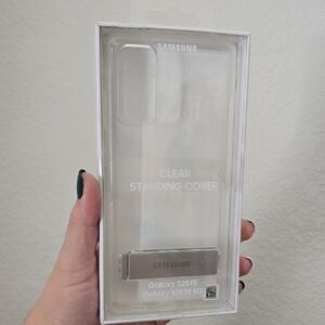 Samsung Galaxy S20 FE 5G Clear Case With Stand